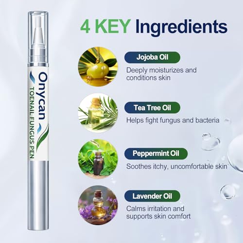 Toenail Fungus Treatment Pen 25% Undecylenic Acid - 5 Pack