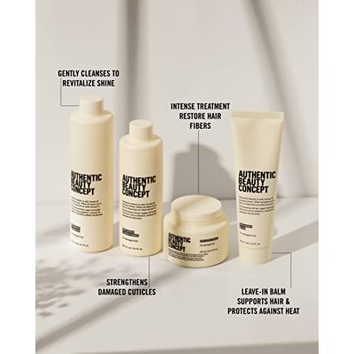 Authentic Beauty Concept Replenish Mask | Damaged Hair | Strengthens Hair Fiber | Vegan & Cruelty-free | Silicone-free