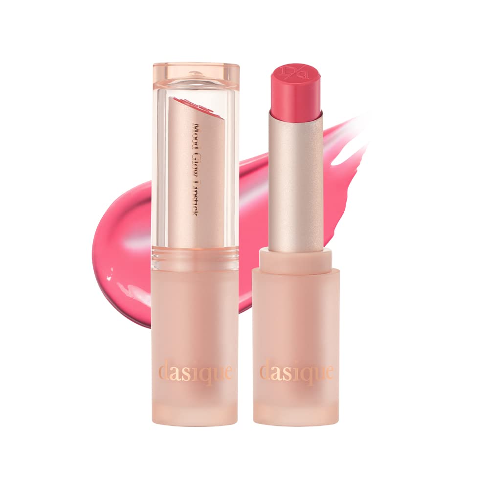 dasique Mood Glow Lipstick #07 Pink Berry | Color Lipstick Balm | Vegan | Lightweight | Hydrating | Daily Use