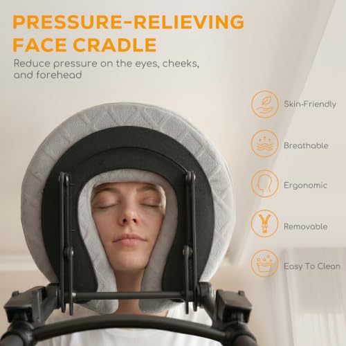 Adjustable Bed Massage Headrest with Armrest | 6"-17" Mattresses