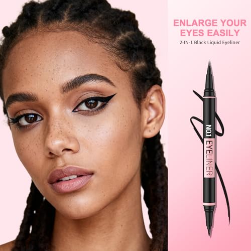 iMethod Waterproof Liquid Eyeliner - 2-in-1 Dual-Tip