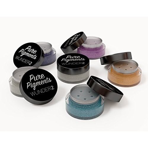 WUNDERBROW Pure Pigments Ultra-Fine Loose Color Powders for Eye Makeup, Lavender Field, 0.04 Ounce