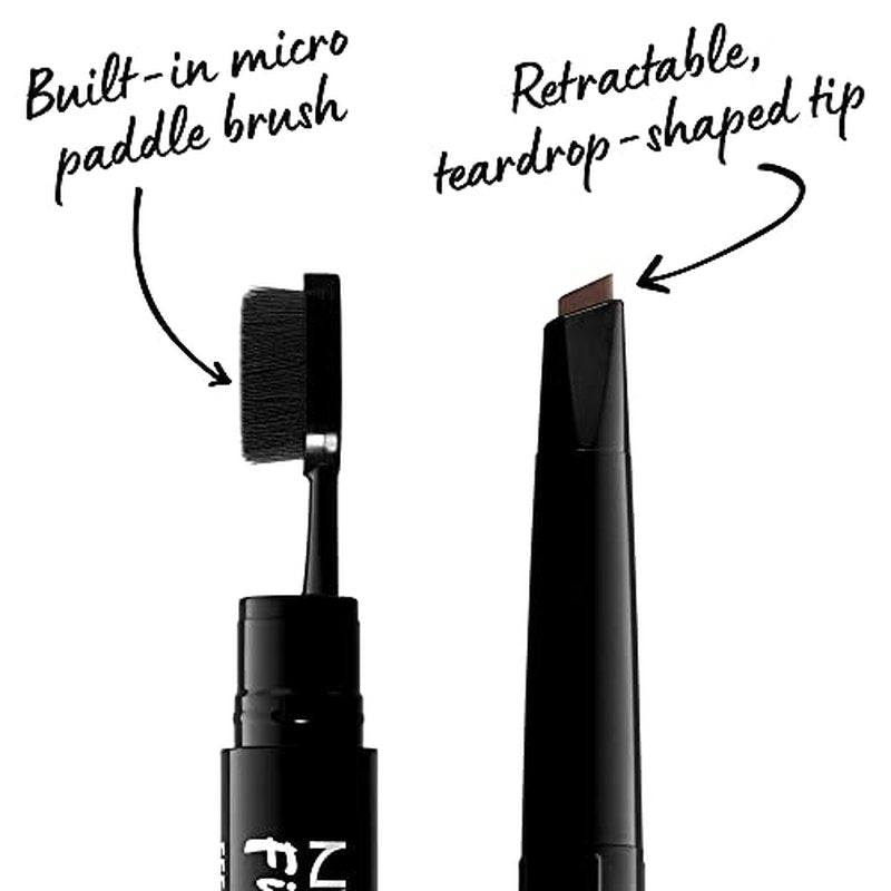 NYX Fill & Fluff Eyebrow Pomade Pencil in Chocolate