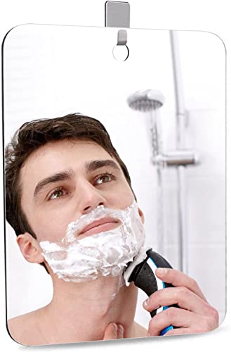 Fogless Shower Mirror 7.48 x 11 in Anti-Fog Shaving Mirror