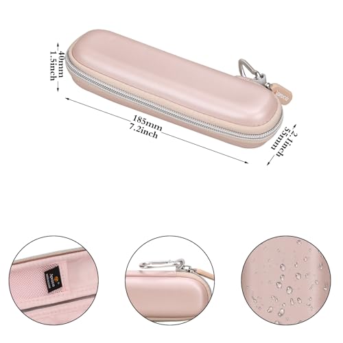 Aproca Pink Hard Travel Case for SolaWave 4-in-1 Facial Wand