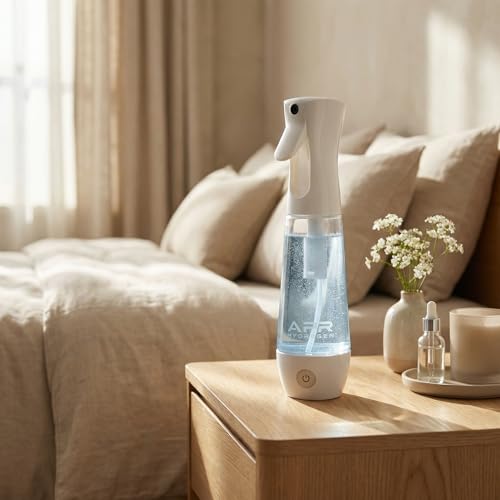 Hydrogen Nano Mist Spray Bottle for Face & Hair ? Portable Facial Mister for Continuous Fine Mist Hydration & Antioxidant Skin Care