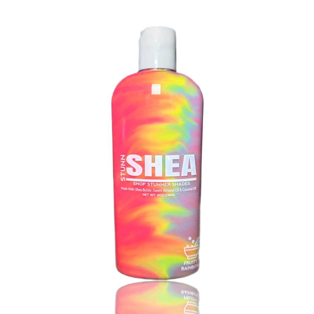 Shop Stunner Shades | Fruity Rainbow Nourishing Daily Moisturizering Body Lotion with Shea Butter. Lighweight and Smooth, 8 fl oz