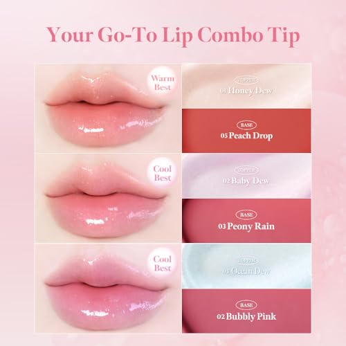 MILKTOUCH Dew Stain Sheer Lip Gloss - Morning Haze