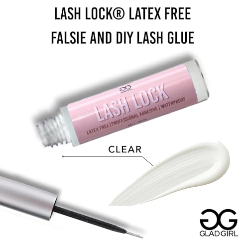 GladGirl Lash Lock Clear Latex-Free Strip Lash Adhesive