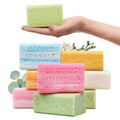 Australian Botanical Soap Variety Pack, 6.6 oz Bars ? Goat Milk, Eucalyptus, Manuka Honey, Sea Salt, Pink Lychee, Lemongrass, Raspberry, Valencia Orange ? Enriched with Organic Shea Butter, Pack of 8