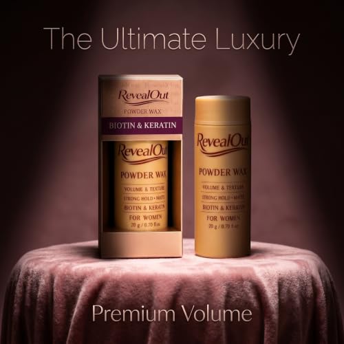 RevealOut Hair Powder Wax - Instant Volume & Matte Finish