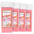 Roll on Wax Refill: 4 Rose Wax Roller Refill - Hair Removal Cartridge for Body Legs Arms (100g/3.53oz, 4 Pack)