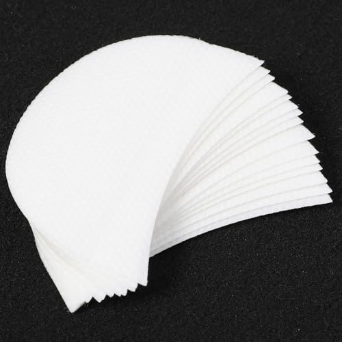 200pcs Eyeshadow Shields, Lint Free Eyeshadow Shield Gel Pad Under Patches, Eye Shadow Pads Stencils Under Eye Pads, Prevent Makeup Residue for Eyelash Extensions, Eyeliner, Lip and Tinting Makeup