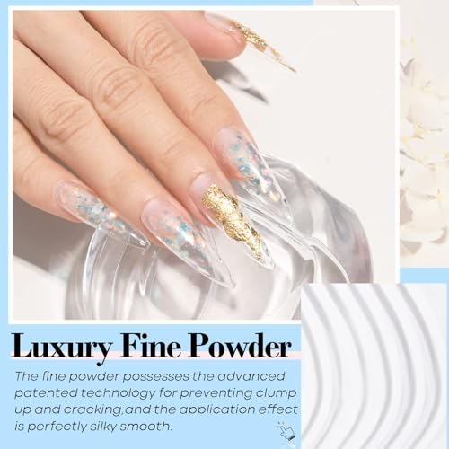 AZUREBEAUTY Pro Clear Dip Powder 60g - Long-Lasting Acrylic Dipping Powder