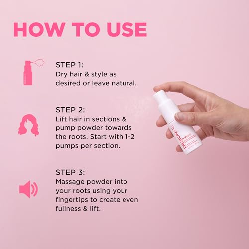 Volumizing Hair Powder for Root Lift - Talc-Free Texturizer for All Hair Types
