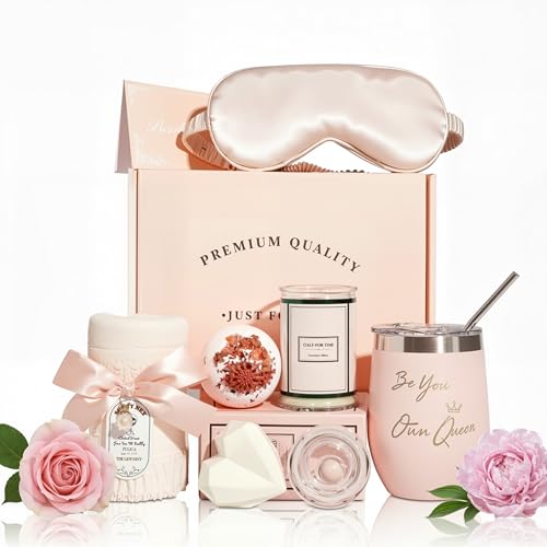 Premium Self-Care Gift Set for Her ? Deluxe Mom Gift Basket with Spa Essentials & Cozy Accessories | Perfect Mother¡¯s Day Gifts Set, Gift Sets for Women