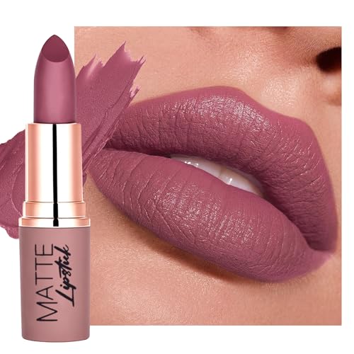 Matte Velvet Lipstick - 6 Colors, Waterproof Long Lasting
