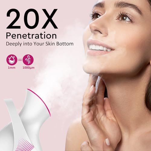 Amconsure Nano Ionic Facial Steamer for Home Spa