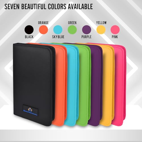 Leather 5-Scissor Storage Case for Hairstylists