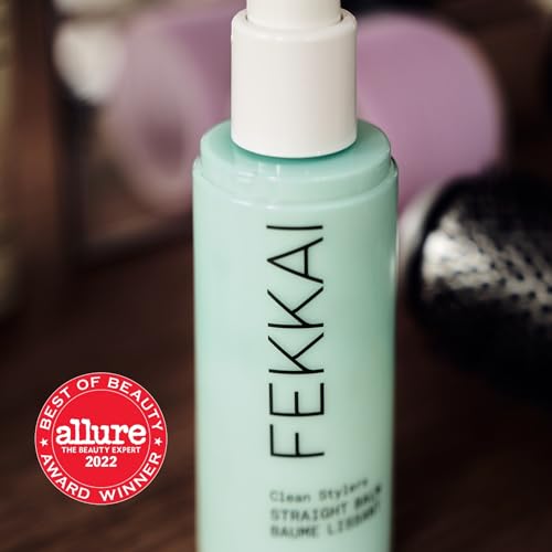 FEKKAI Citrus Watermelon Straight Balm 5 oz - Heat Protect + Frizz Control, vegan & cruelty-free