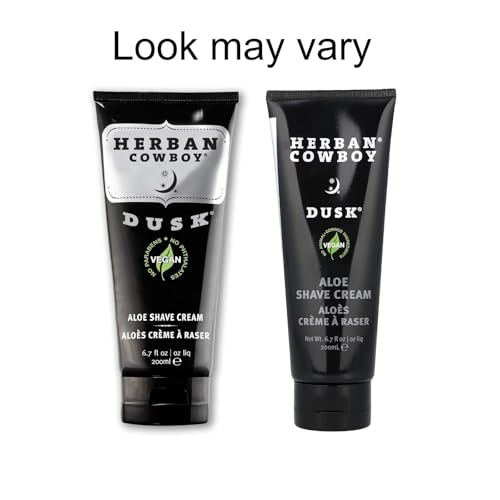Herban Cowboy Dusk Aloe Shave Cream, 6.7 Ounce -- 3 per case.