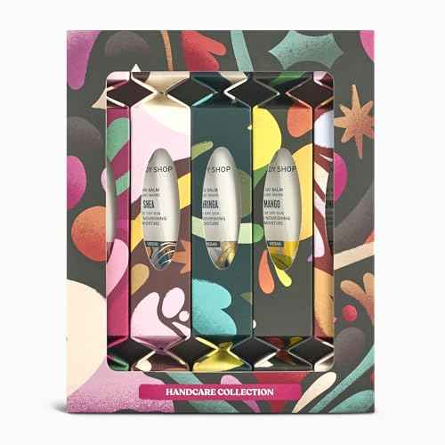 The Body Shop Handcare Collection - 5 Piece Hand Cream Set, Hand Balm Gift Set for Dry Skin, Vegan