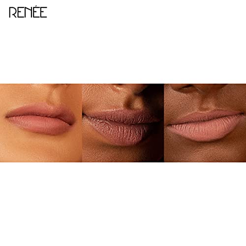RENEE Fab Face - 3 in 1 Makeup Stick With Eye Shadow, Blush & Lipstick, Enriched With Vitamin E (2. Fab Face Nude)