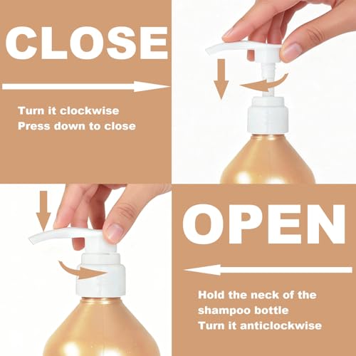 Redken 1L Shampoo/Conditioner Pump Dispenser, 2-Pack
