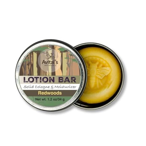 Avital's Apiaries National Park Inspired Lotion Bar 3-Pack ? Solid Cologne & Moisturizer ? Acadia, Glacier & Redwoods ? Natural Beeswax Travel Lotion Bars for Hiking, Camping & Outdoor Adventures
