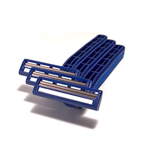 100 Premium Twin Blade Disposable Razors in Bulk - Medical Professional or Home Use