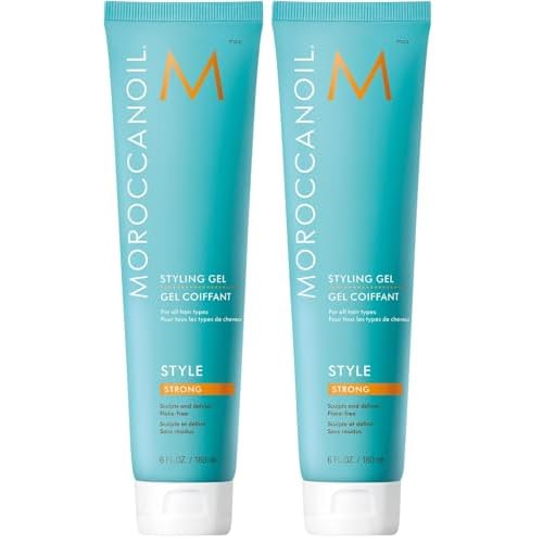 Moroccanoil Styling Gel Strong,6 Fl. Oz.,(Pack of 2)