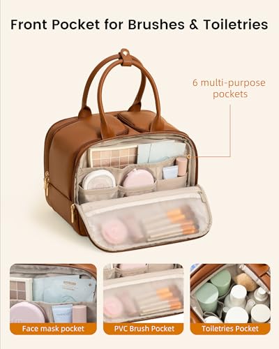 LOVEVOOK Large Waterproof Travel Toiletry Bag for Women