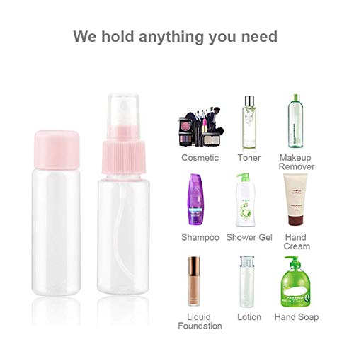 Vitog TSA Approved Travel Bottles Kit, 11-Piece Leak Proof Toiletry Set