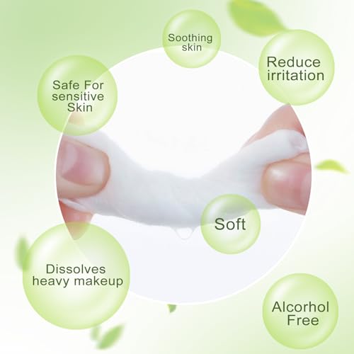 Avocado 50 Pack Travel Makeup Remover Wipes - Individually Wrapped, Gentle & Effective
