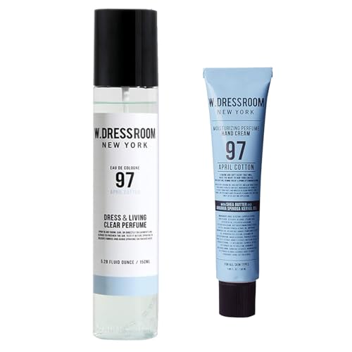 W.Dressroom No. 97 April Cotton 150ml Dress Perfume & Hand Cream Bundle