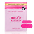 Overnight Anti Wrinkle Patches for Women - Japanese Face Tape for Forehead, Smile Lines - Stocking Stuffers Pre-Cut Kinesiology Face Tape in 2 Sizes - Skin Safe, Latex-Free