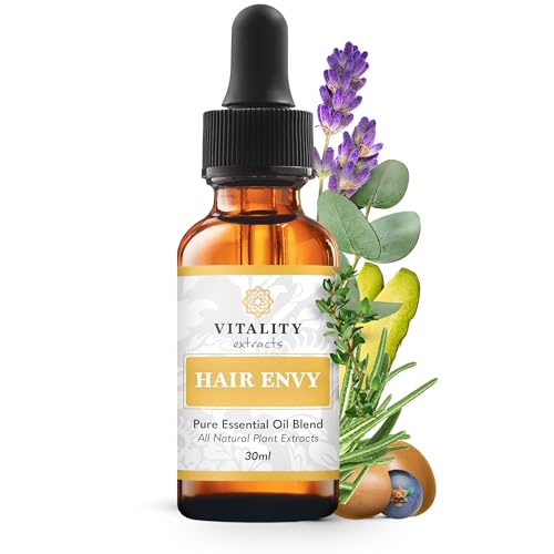 Vitality Hair Envy Natural Hair Growth Serum - 100% Pure Oils