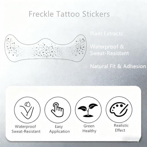Silver Glitter Face & Body Stickers - Waterproof Festival Jewels