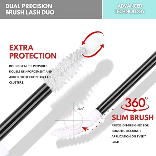 Gazelle Waterproof Lash Bond & Seal Glue - Clear, 7-10 Day Hold, Sensitive Eye Safe
