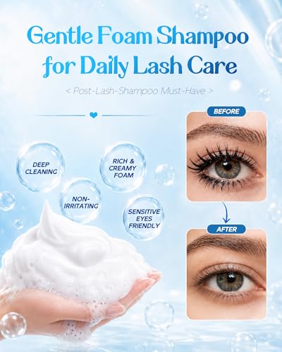 Obeyalash Lash Shampoo Kit with USB Fan & Brush