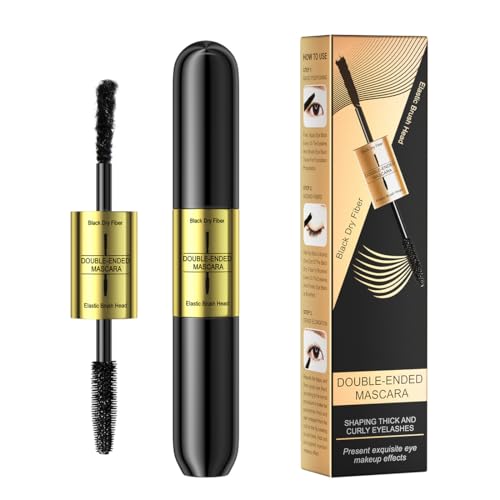 Fiber-Infused Mascara with Tiny Fibers for Volume & Length