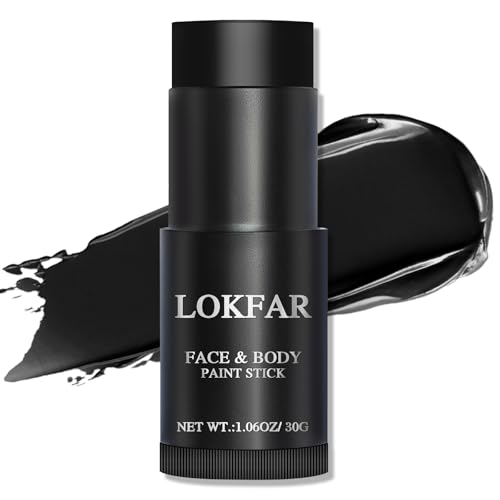 LOKFAR Waterproof Black Face & Body Paint Stick - 1.06oz