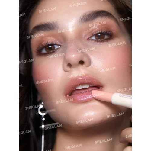 SHEGLAM Pout-Perfect Moisturizing Solid Lip Gloss Shimmer Lip Plumper - Sugar Crystal