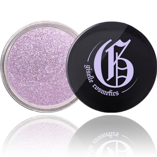 Silver Violet Eyeshadow Palette - Organic Makeup, Natural Mineral Powder, Matte Or Shimmer Eye Shadow with Use Of Primer, Loose Powder & Neutral Tones with Glitter
