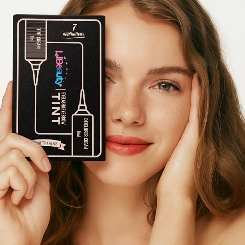 Libeauty Professional Black Eyelash & Eyebrow Tint Kit - 8ml
