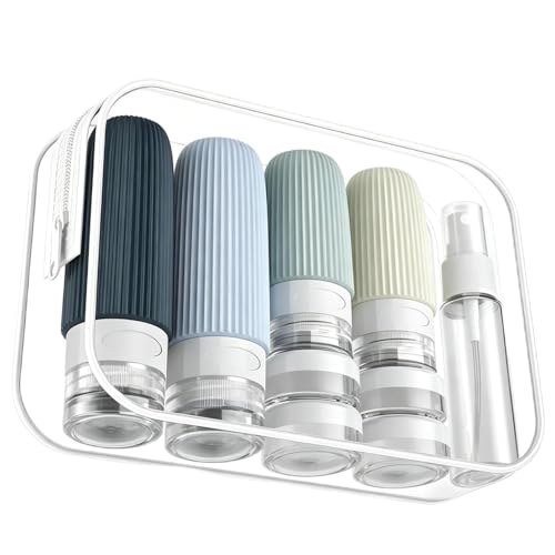 16-Pack TSA-Approved Travel Bottles Set with Jars & Accessories