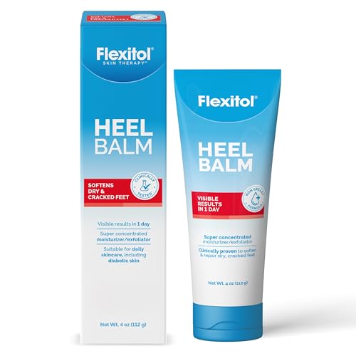 Flexitol Heel Balm - Cracked Heel Cream with 25% Urea, 4 oz