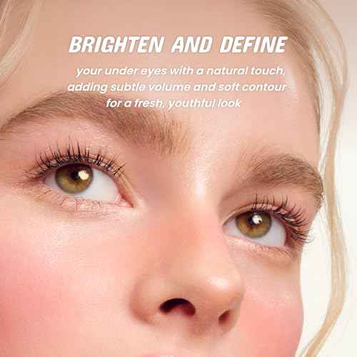 COLORGRAM Under Eye Highlighter Stick 03 Real Tone | Silky-Smooth Long-Lasting Highlighter & Contouring Stick for Smudge-Proof, Shining Daily Makeup | K-Beauty Face Highlighters & Luminizers