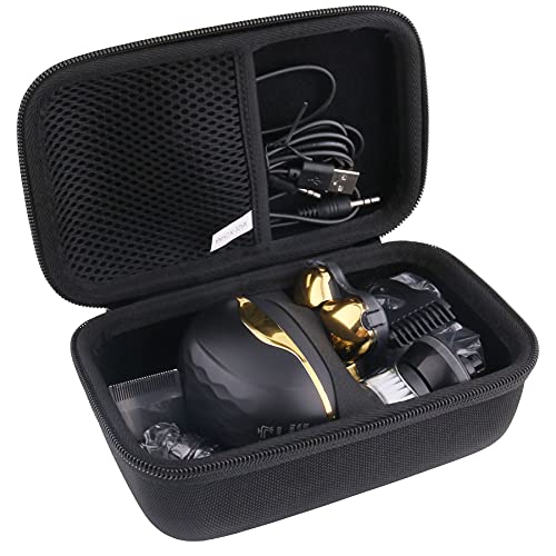 Hard EVA Carrying Case Compatible with for Skull Shaver Electric Pitbull Pro Razor, Men¡¯s 5-in-1 Electric Head Shaver Storage Case (Big)