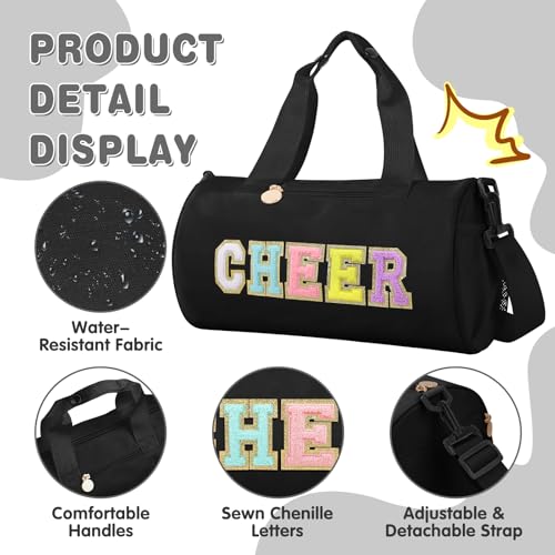Personalized Cheer Bag with Shoes Compartment for Girls